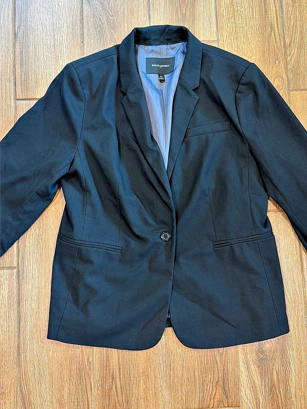 Banana Republic Women's Black Blazer Size 14